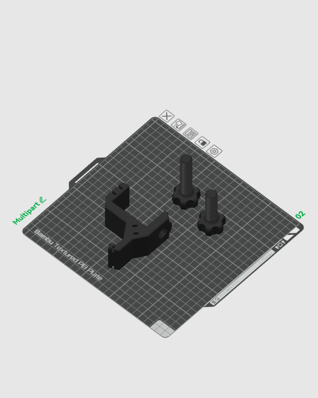 Universal Adjustable Headphone Desk Hook - Under-Desk Headset Holder Mount with Clamp - 3D Printed Industrial Design, Dual-Tone Gaming Setup Accessory, Cable Management Support