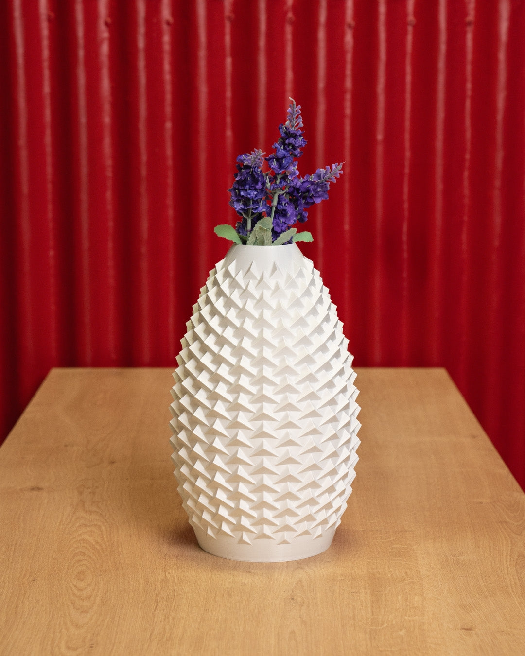 Vittorio Blanc Geometrische PLA Vase – Moderne Luxus-Dekoration