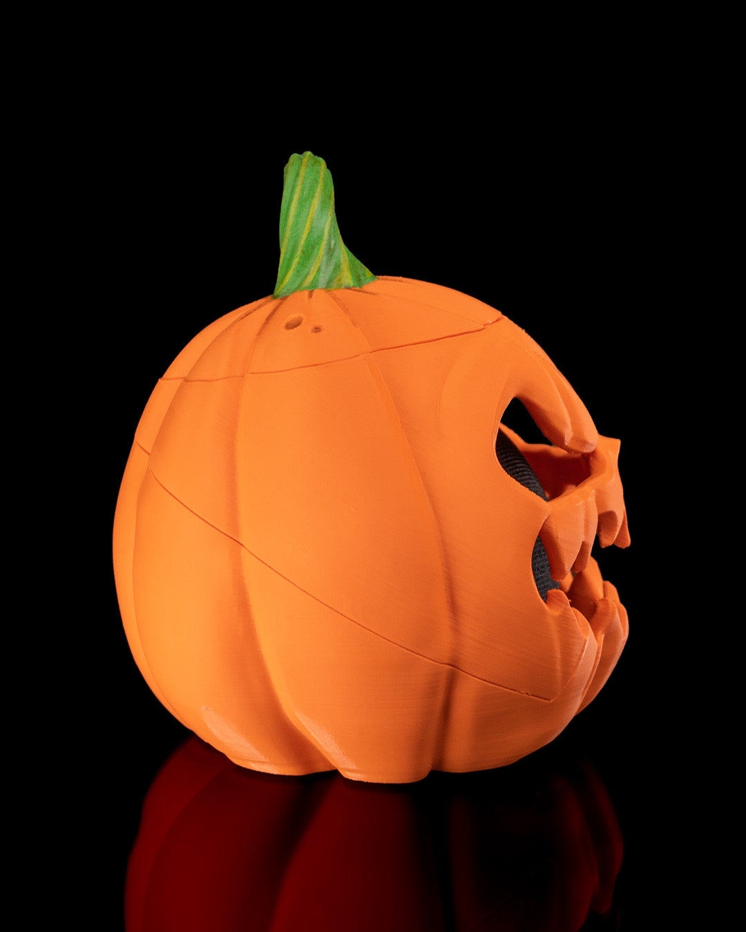 Pumpkin Dock™ Halloween Decor | Echo Dot Holder, Spooky Alexa Stand, Gothic Pumpkin Accessory for Geek & Gaming Room Setup