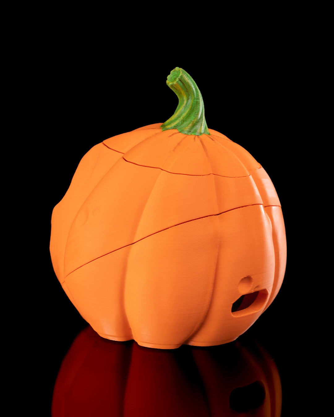 Pumpkin Dock™ Halloween Decor | Echo Dot Holder, Spooky Alexa Stand, Gothic Pumpkin Accessory for Geek & Gaming Room Setup