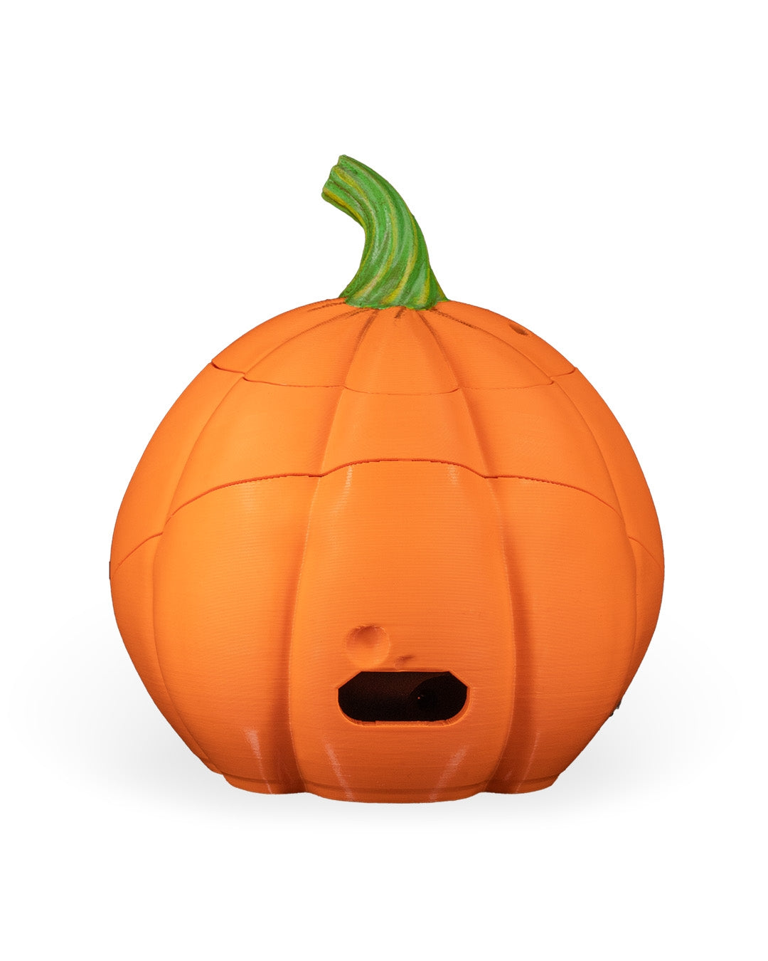 Pumpkin Dock™ Halloween Decor | Echo Dot Holder, Spooky Alexa Stand, Gothic Pumpkin Accessory for Geek & Gaming Room Setup