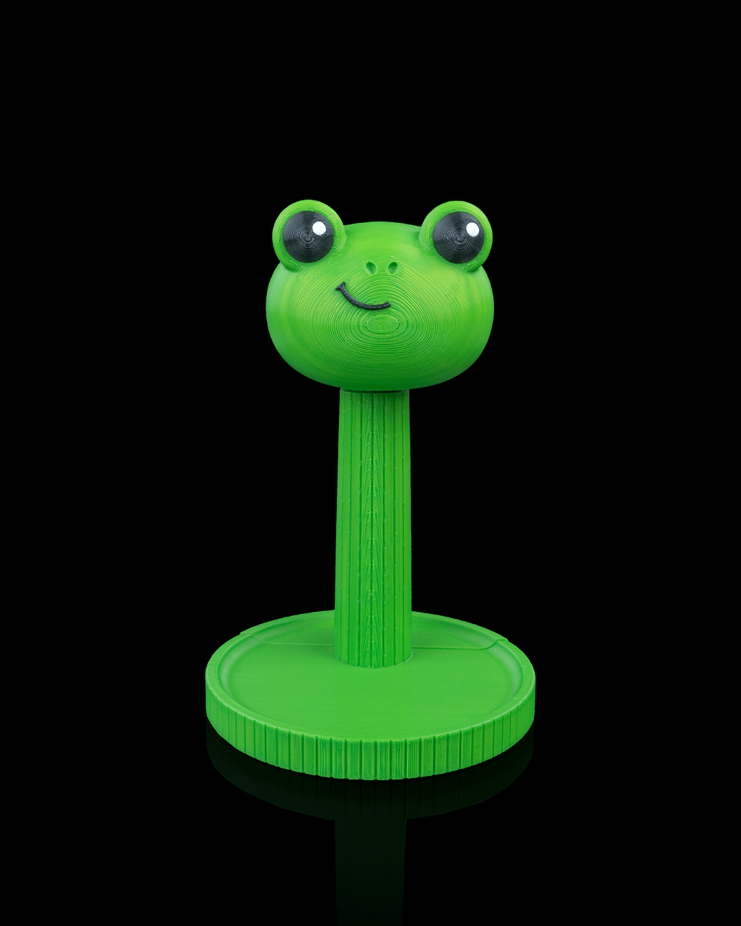 Frog Headset Stand: Fun, Modern Desk Organizer for Gaming Setups
