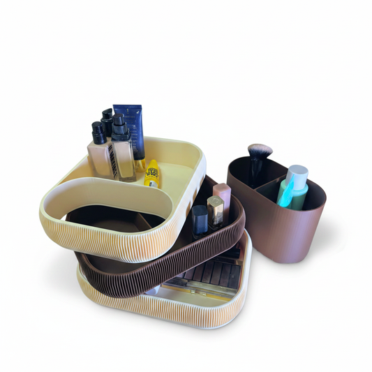 Modular Cosmetic Organizer - Versatile and Dividable