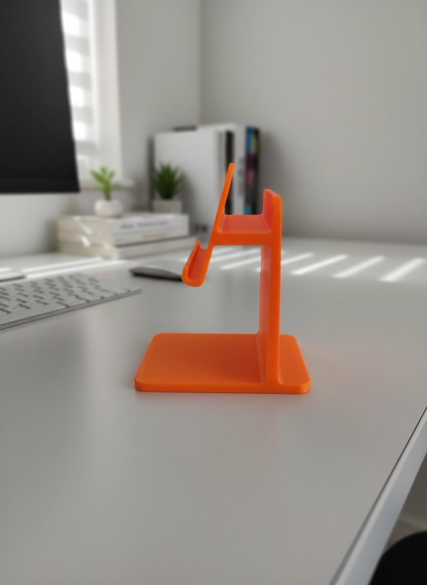 3D Printed iPad & Tablet Stand | Foldable Minimalist Holder | Desk Setup Accessory | Handmade in Ireland | Gift for Him or Her